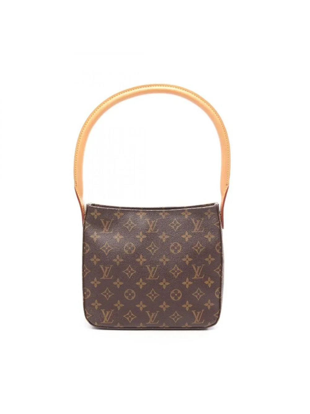 Louis Vuitton Shoulder Bag Looping MM Monogram Canvas Leather